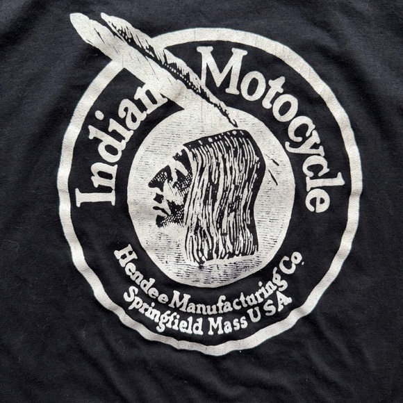 VINTAGE Indian Motorcycle tee - Picture 4 of 8